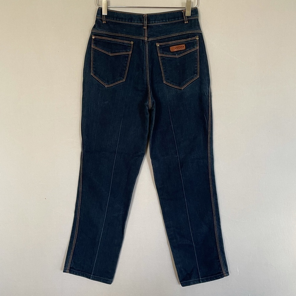 GITANO Dark Blue HIgh Rise Mom Jeans‎ 12